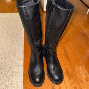 Steve Madden Black Heeled Boots
